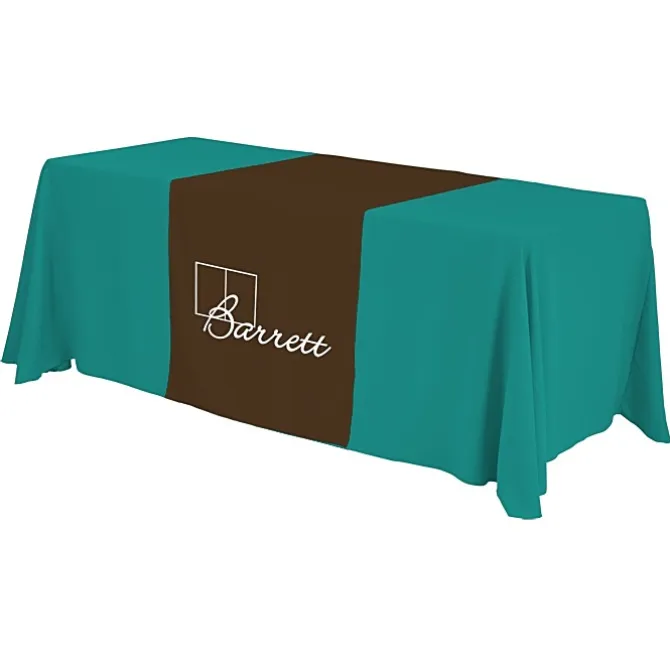 Serged 6-foot Closed-Back Table Throw and Runner Kit