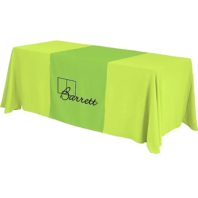 Serged 6-foot Closed-Back Table Throw and Runner Kit