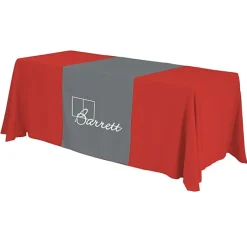 Serged 6-foot Closed-Back Table Throw and Runner Kit
