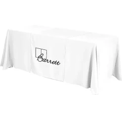 Serged 6-foot Closed-Back Table Throw and Runner Kit