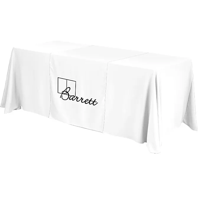 Serged 6-foot Closed-Back Table Throw and Runner Kit