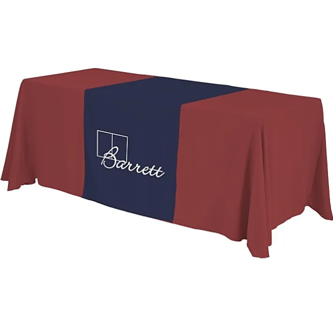 Serged 6-foot Closed-Back Table Throw and Runner Kit