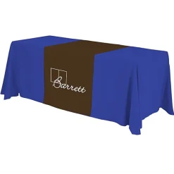 Serged 6-foot Closed-Back Table Throw and Runner Kit