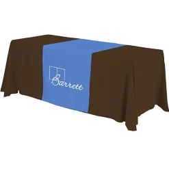 Serged 6-foot Closed-Back Table Throw and Runner Kit