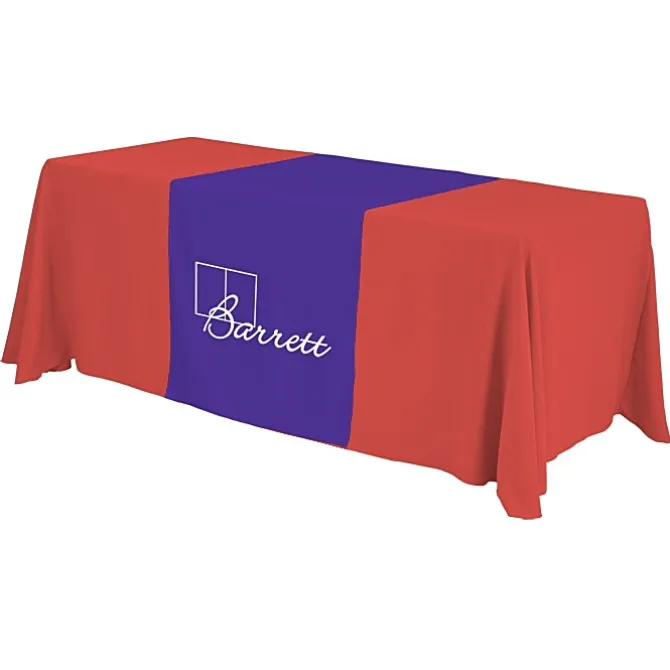 Serged 6-foot Closed-Back Table Throw and Runner Kit