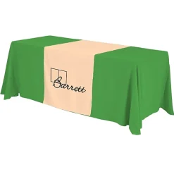 Serged 6-foot Closed-Back Table Throw and Runner Kit