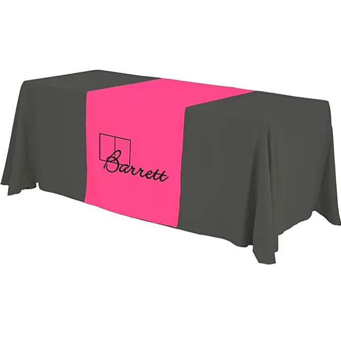 Serged 6-foot Closed-Back Table Throw and Runner Kit