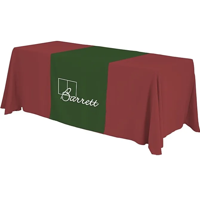 Serged 6-foot Closed-Back Table Throw and Runner Kit