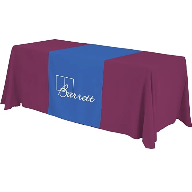 Serged 6-foot Closed-Back Table Throw and Runner Kit