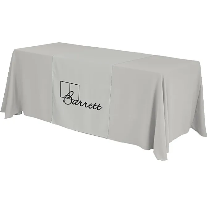 Serged 6-foot Closed-Back Table Throw and Runner Kit