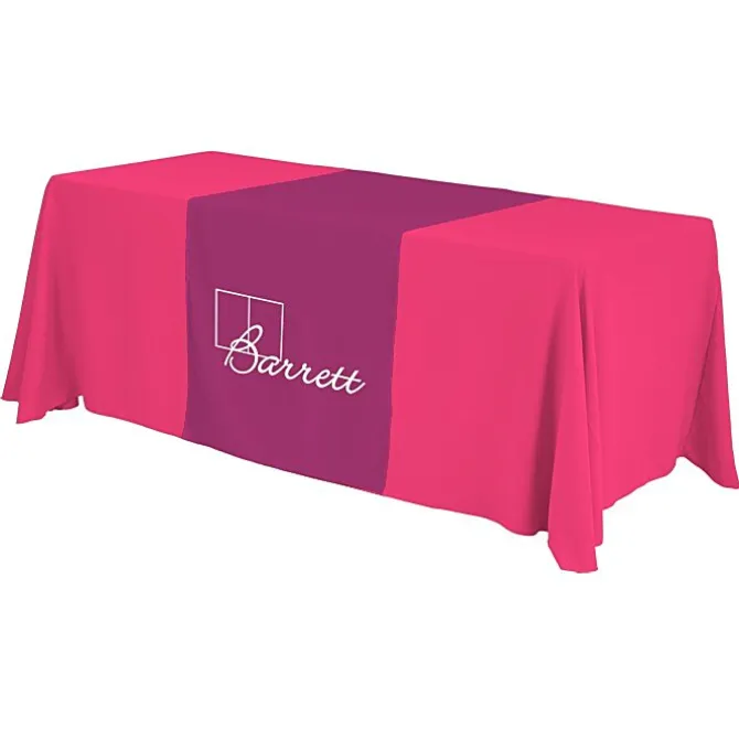 Serged 6-foot Closed-Back Table Throw and Runner Kit