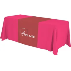 Serged 6-foot Closed-Back Table Throw and Runner Kit