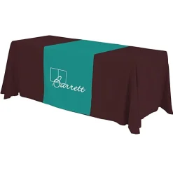 Serged 6-foot Closed-Back Table Throw and Runner Kit