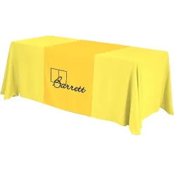 Serged 6-foot Closed-Back Table Throw and Runner Kit