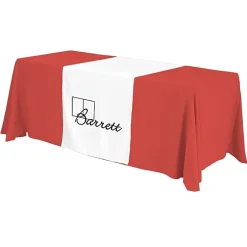 Serged 6-foot Closed-Back Table Throw and Runner Kit