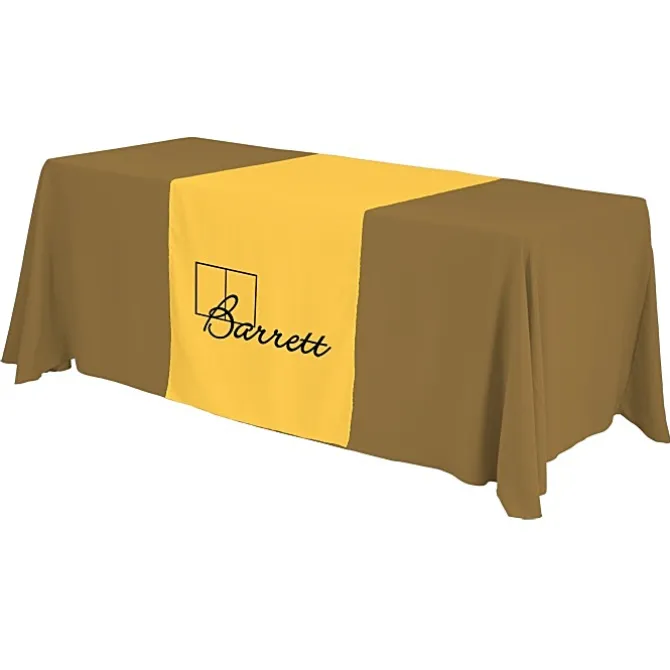Serged 6-foot Closed-Back Table Throw and Runner Kit