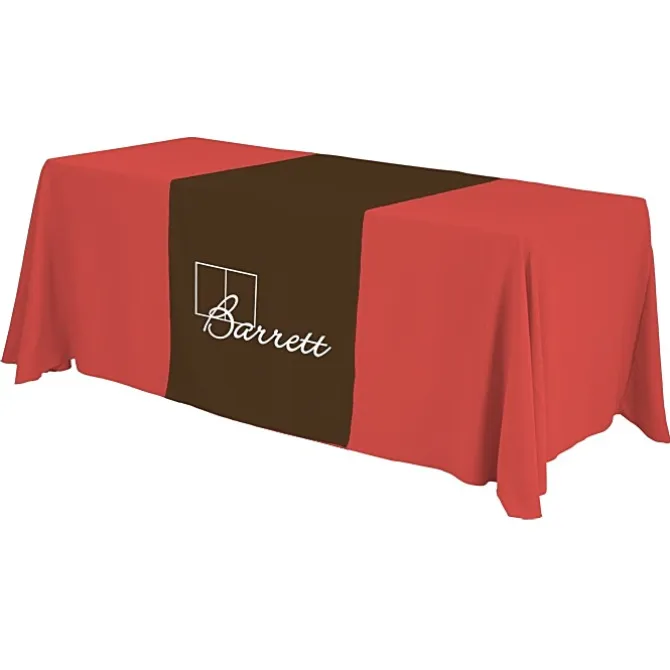 Serged 6-foot Closed-Back Table Throw and Runner Kit