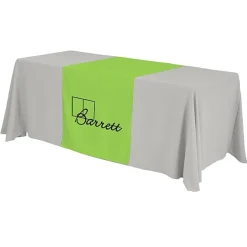Serged 6-foot Closed-Back Table Throw and Runner Kit