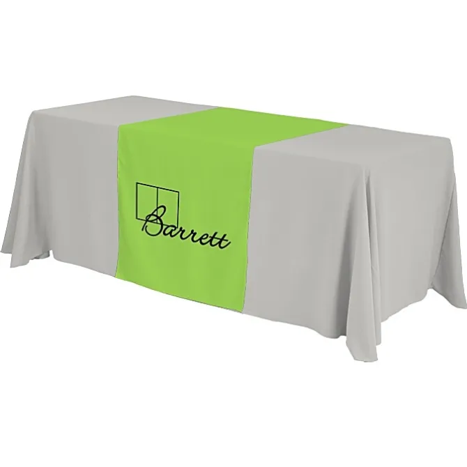 Serged 6-foot Closed-Back Table Throw and Runner Kit