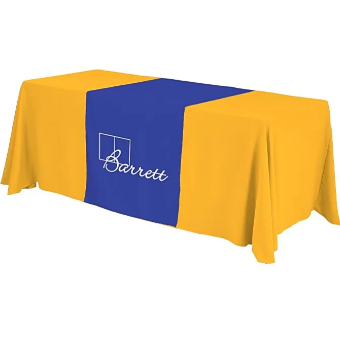 Serged 6-foot Closed-Back Table Throw and Runner Kit