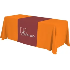 Serged 6-foot Closed-Back Table Throw and Runner Kit