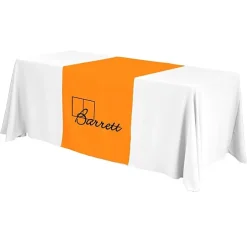 Serged 6-foot Closed-Back Table Throw and Runner Kit