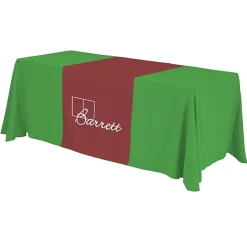 Serged 6-foot Closed-Back Table Throw and Runner Kit