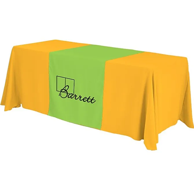 Serged 6-foot Closed-Back Table Throw and Runner Kit