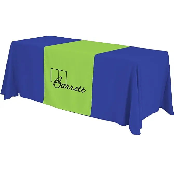 Serged 6-foot Closed-Back Table Throw and Runner Kit