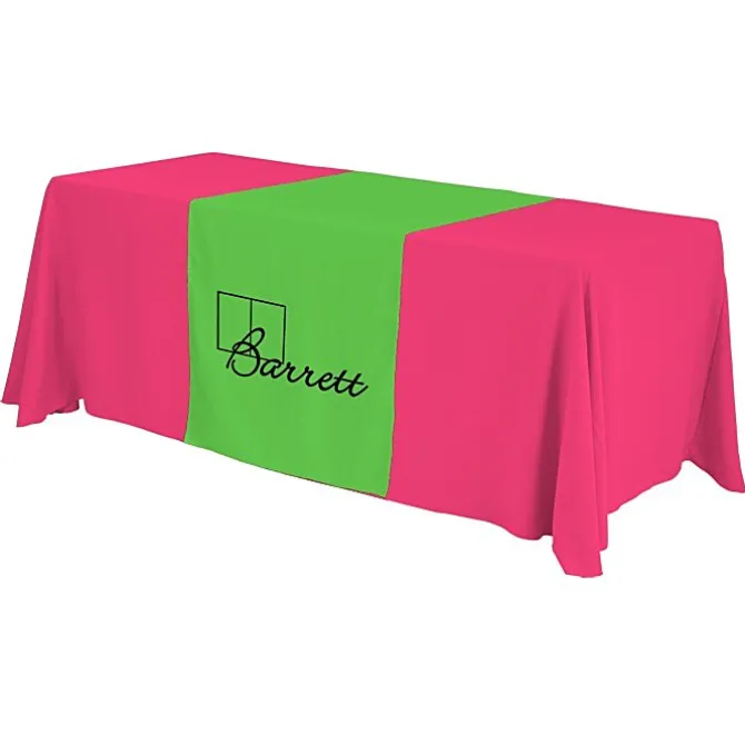 Serged 6-foot Closed-Back Table Throw and Runner Kit