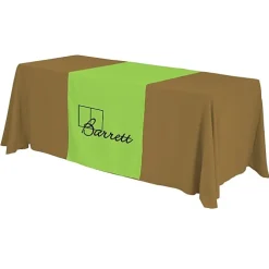 Serged 6-foot Closed-Back Table Throw and Runner Kit