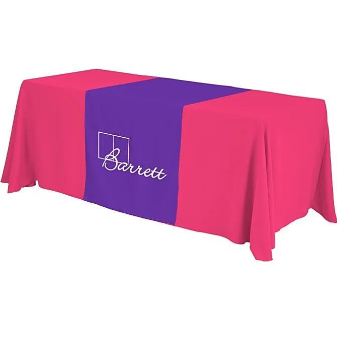 Serged 6-foot Closed-Back Table Throw and Runner Kit