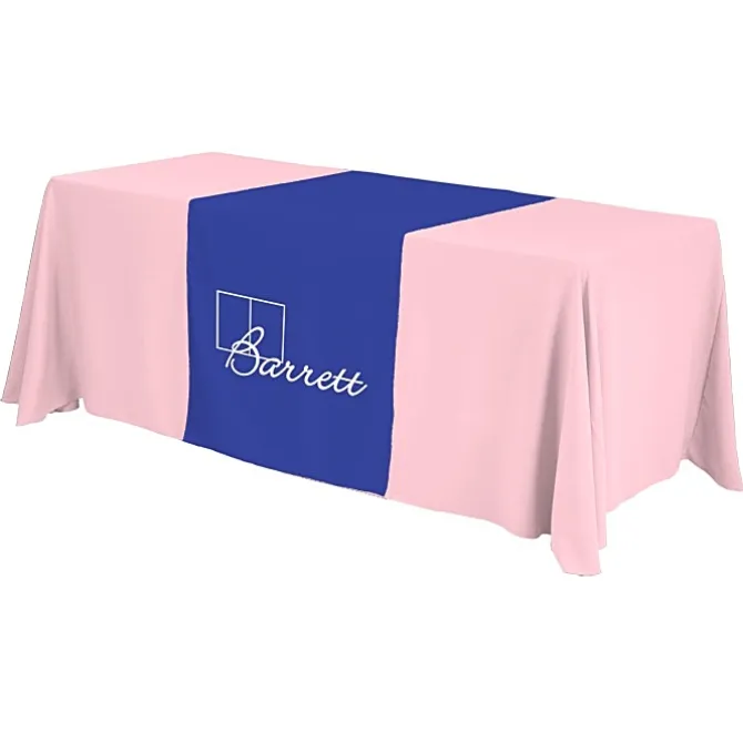 Serged 6-foot Closed-Back Table Throw and Runner Kit