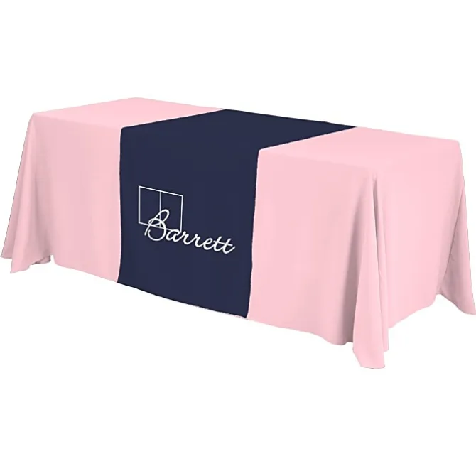 Serged 6-foot Closed-Back Table Throw and Runner Kit