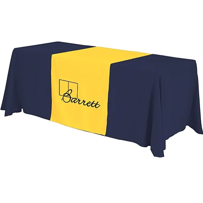 Serged 6-foot Closed-Back Table Throw and Runner Kit