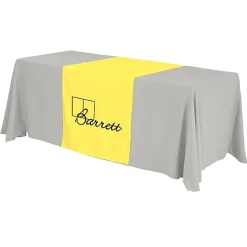 Serged 6-foot Closed-Back Table Throw and Runner Kit