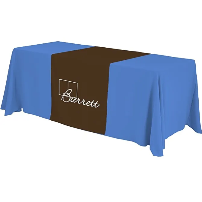 Serged 6-foot Closed-Back Table Throw and Runner Kit