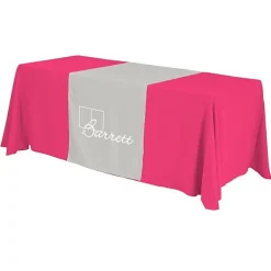 Serged 6-foot Closed-Back Table Throw and Runner Kit
