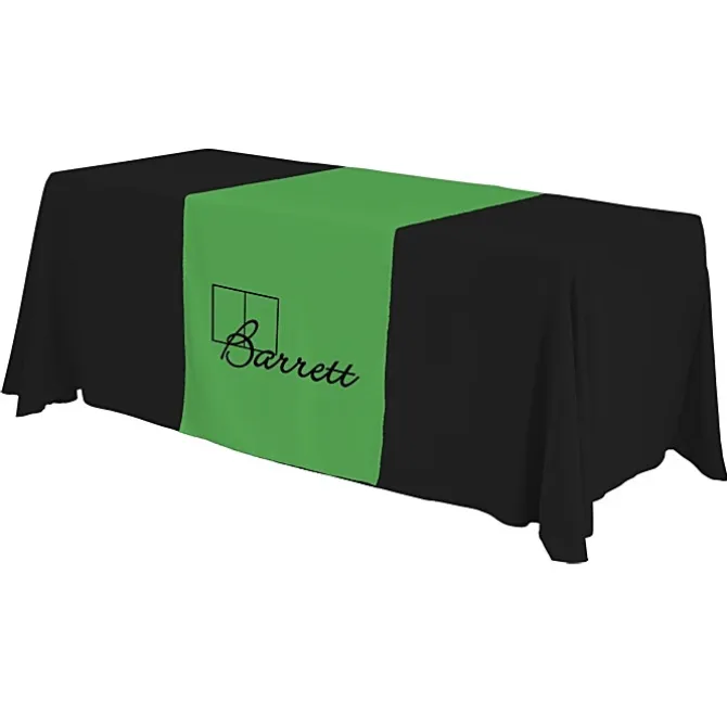 Serged 6-foot Closed-Back Table Throw and Runner Kit