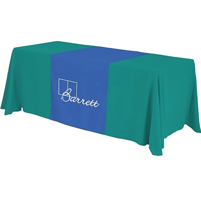 Serged 6-foot Closed-Back Table Throw and Runner Kit