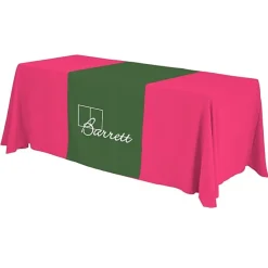 Serged 6-foot Closed-Back Table Throw and Runner Kit
