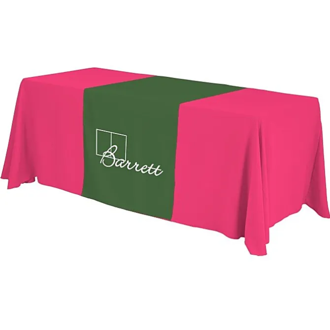Serged 6-foot Closed-Back Table Throw and Runner Kit
