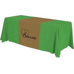 Serged 6-foot Closed-Back Table Throw and Runner Kit