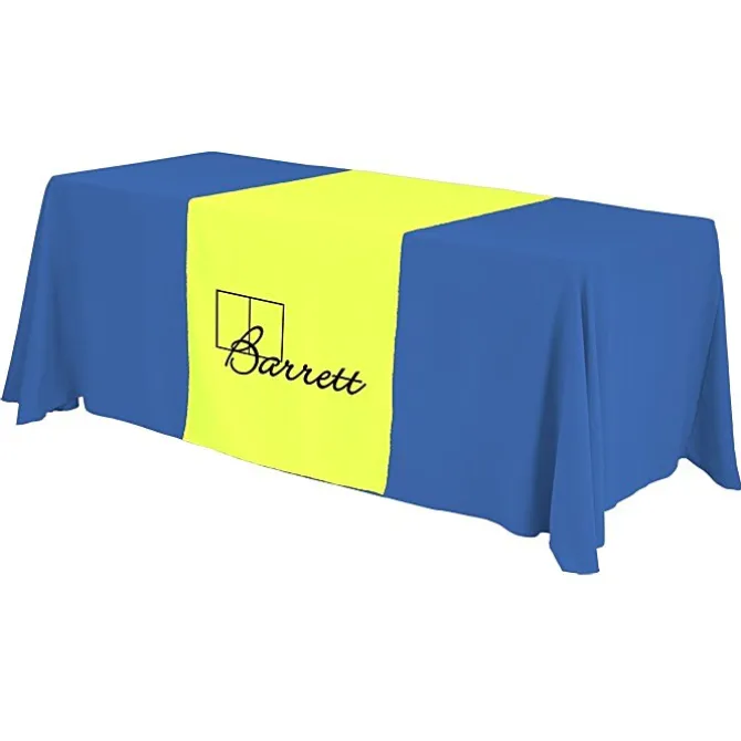 Serged 6-foot Closed-Back Table Throw and Runner Kit