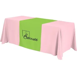 Serged 6-foot Closed-Back Table Throw and Runner Kit