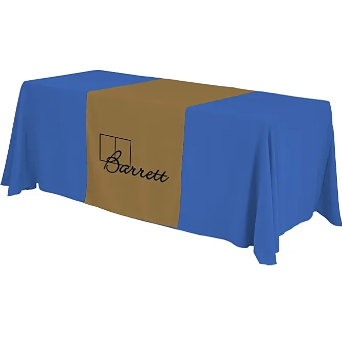 Serged 6-foot Closed-Back Table Throw and Runner Kit