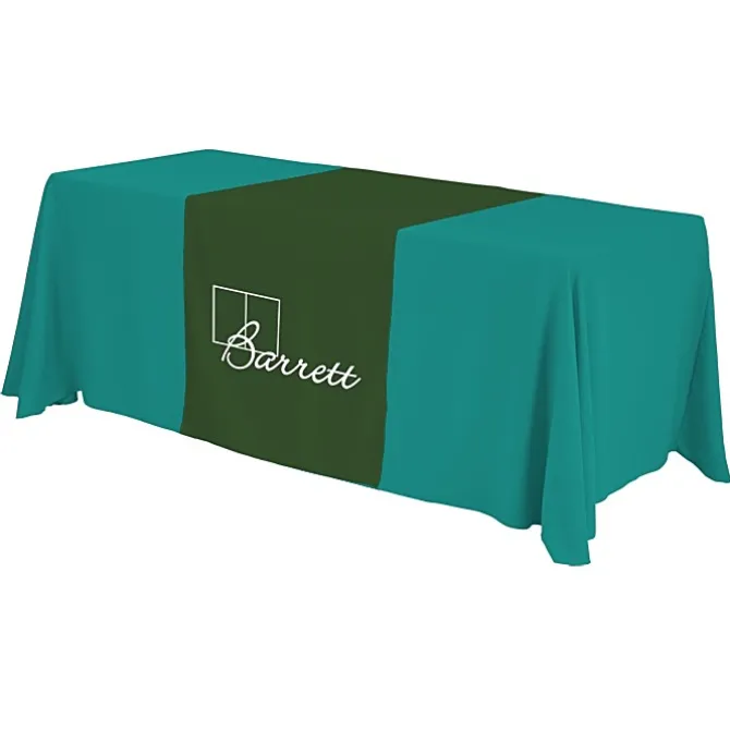Serged 6-foot Closed-Back Table Throw and Runner Kit