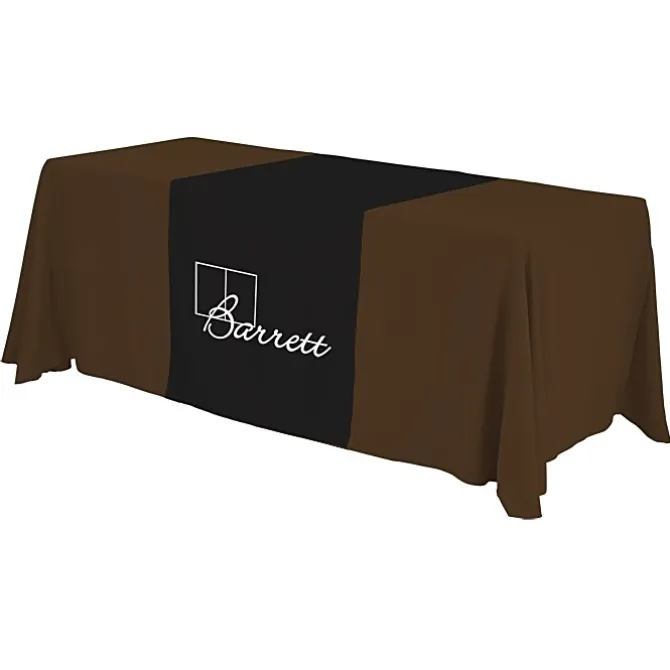 Serged 6-foot Closed-Back Table Throw and Runner Kit