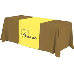 Serged 6-foot Closed-Back Table Throw and Runner Kit