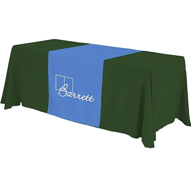 Serged 6-foot Closed-Back Table Throw and Runner Kit